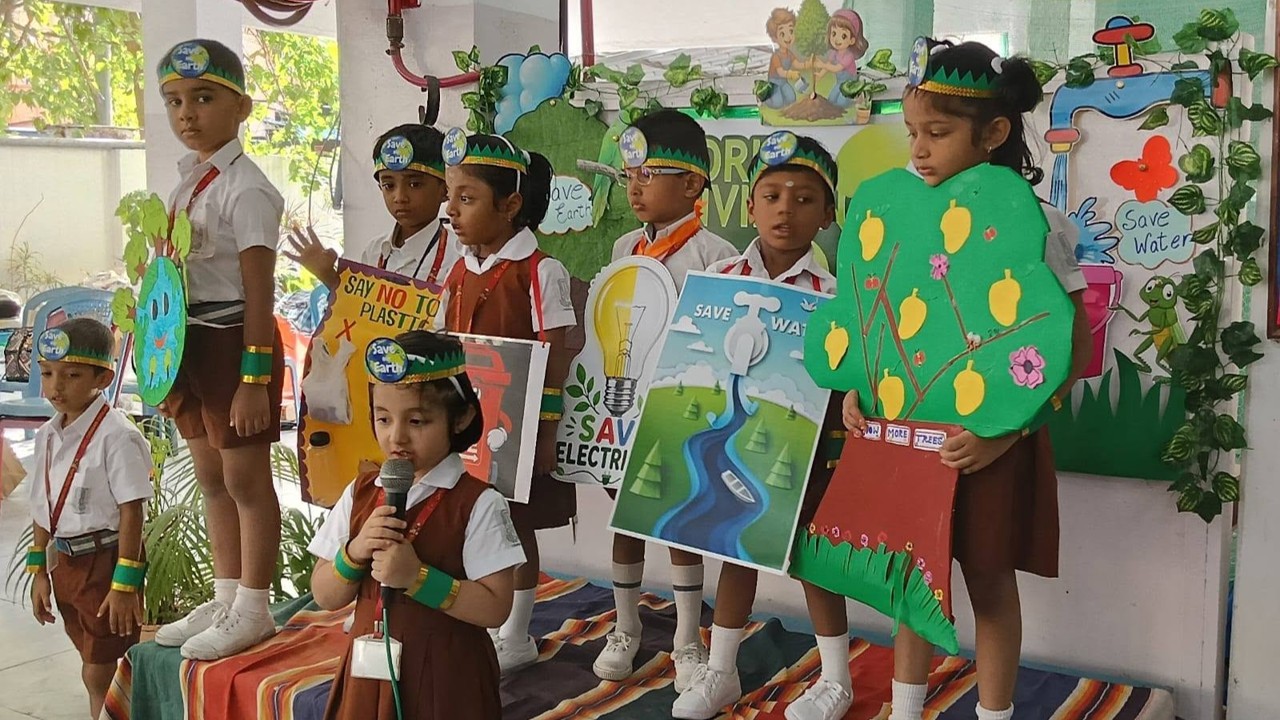 Environment Day Celebration - KG Block